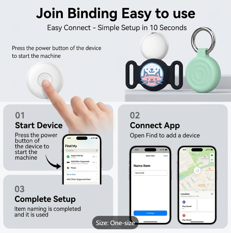 Smart Tag Tracker for Pets